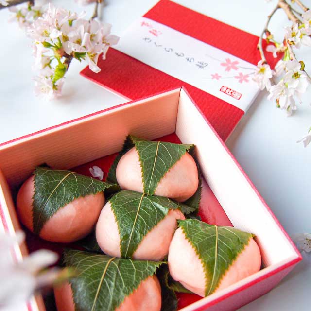 【季節のお菓子】さくらもち麸
