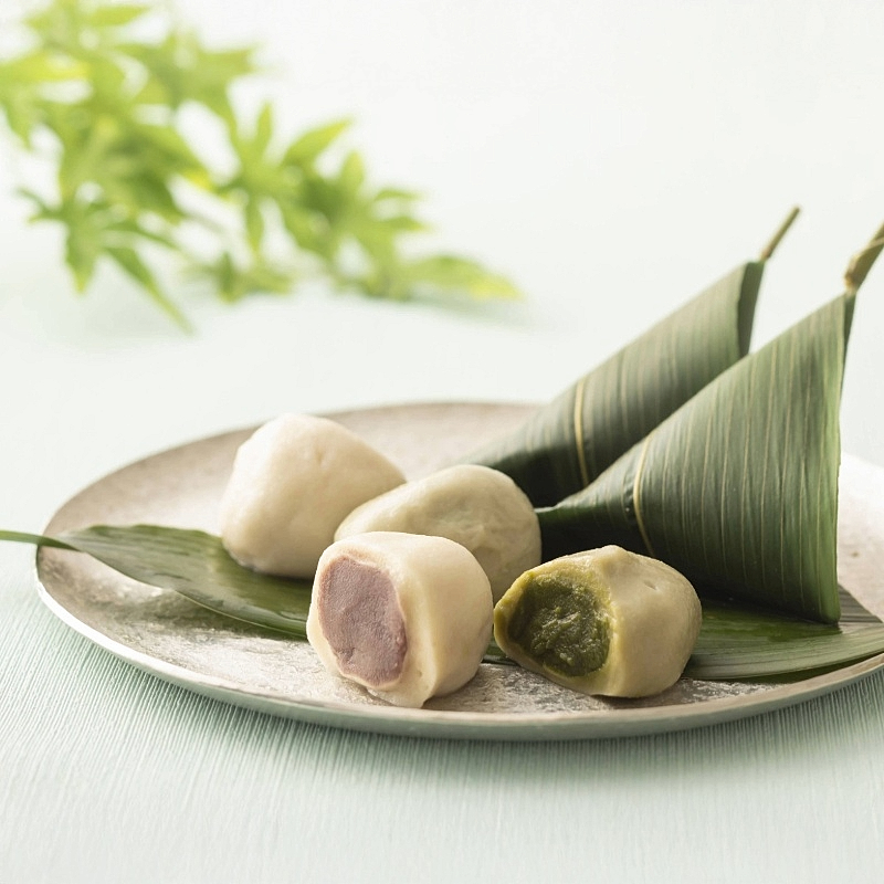 セット中身：麸まんじゅう（こしあん・抹茶あん）