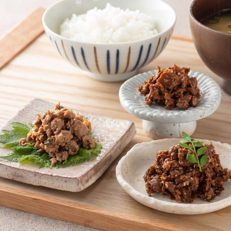 いつもの食事のプラス1のおかずに（他に生姜味、ごま味があります）