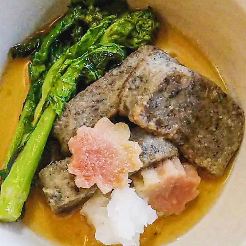 春の揚げ出しなま麸